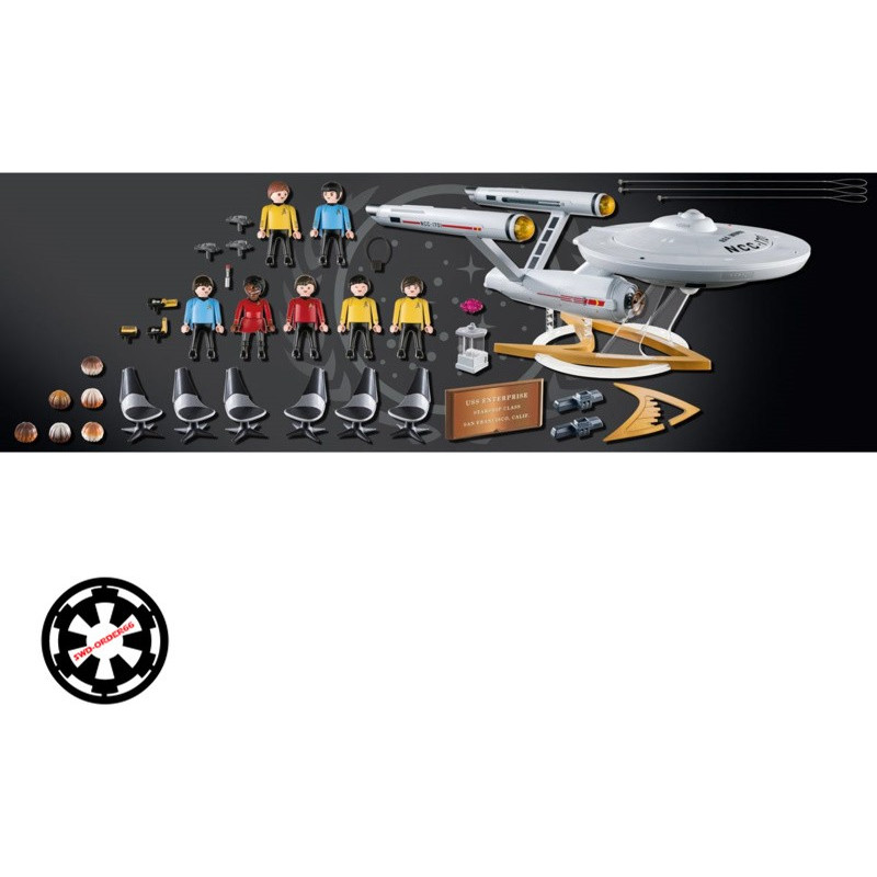 Playmobil 70548 Star Trek U.S.S. Enterprise NCC-1701 Playset