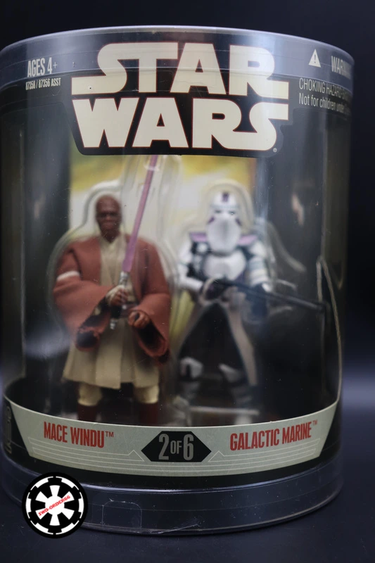Mace Windu & Galactic Marine Order 66 Star Wars 30th Anniversary Collection 2007