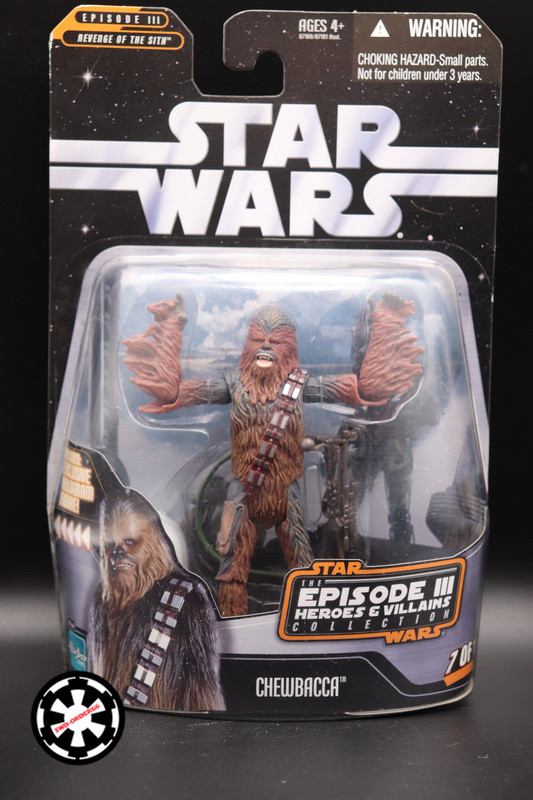 Chewbacca (Heroes & Villains) Star Wars The Saga Collection 2006