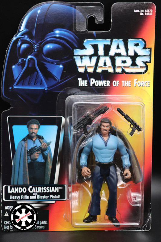 Lando Calrissian Star Wars Power Of The Force 2 1995 Red Card