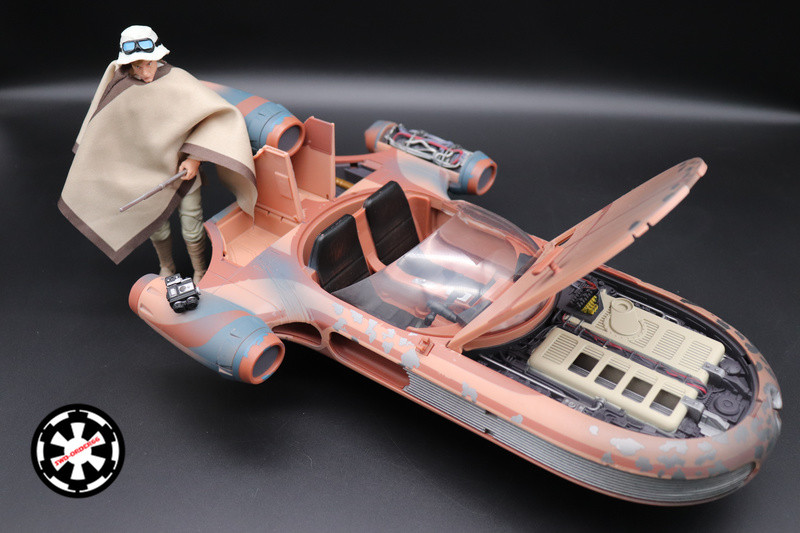 Luke Skywalker With X-34 Landspeeder Star Wars The Black Series 2017 6"