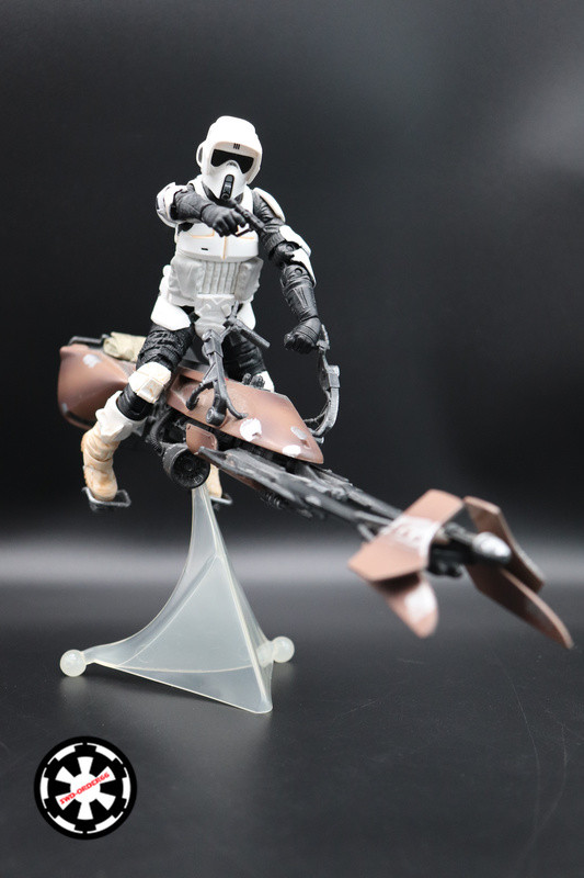 Biker Scout With Speeder Bike Star Wars The Black Series 2014 6"