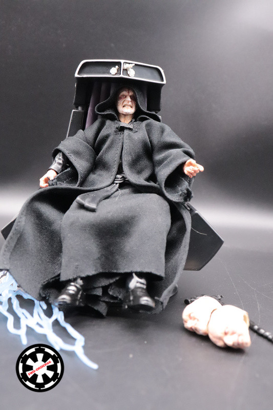 Palpatine (Darth Sidious) With Throne Star Wars The Black Series 2019 6"