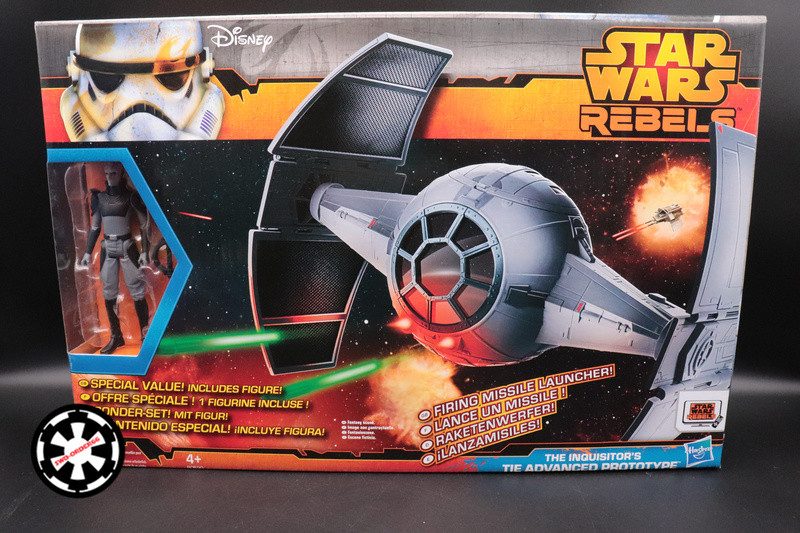 The Inquisitor's TIE Advanced Prototype Star Wars Saga Legends Series 2014