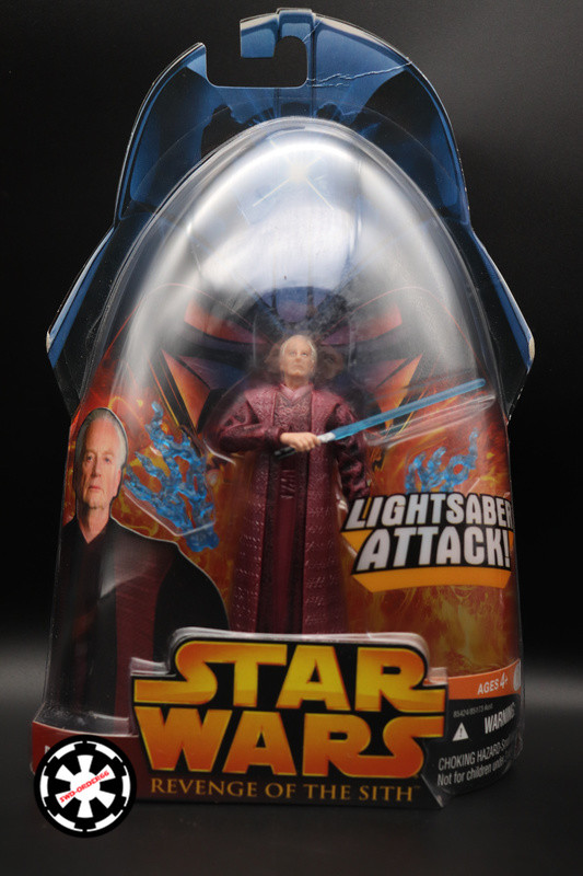 Palpatine Bleu (Darth Sidious) Star Wars Revenge Of The Sith Collection 2005