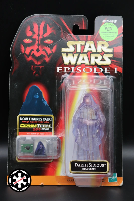 Palpatine (Darth Sidious) Hologram Star Wars Episode I Collection 1999