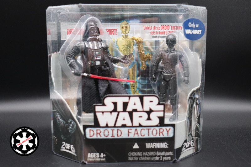 darth Vader & K-3px (Droid Factory 2-Pack) Star Wars The Legacy Collection 2008