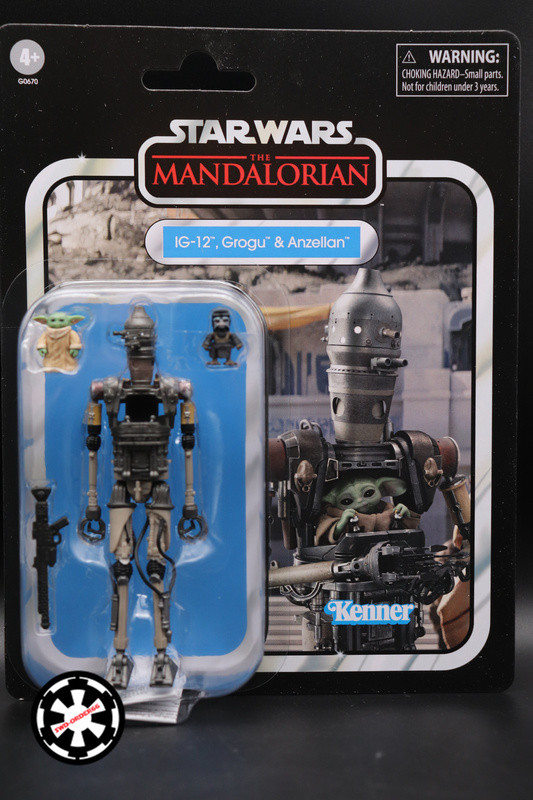 IG-12 Grogu & Anzellan Star Wars The Vintage Collection 2025