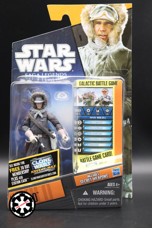 Han Solo (The Empire Strikes Back) Star Wars Saga Legends Series 2015