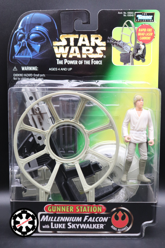 Luke Skywalker Gunner Station Star Wars Power Of The Force 2 1998