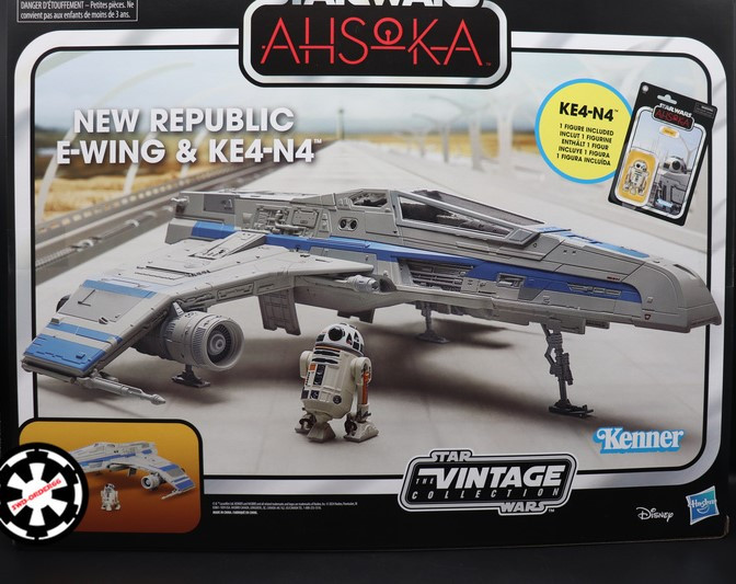New Republic E-Wing & KE4-N4 Star Wars The Vintage Collection 2025