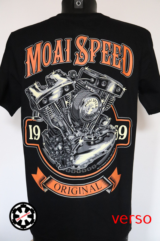 T-shirt Moai Speed - taille XL N°04