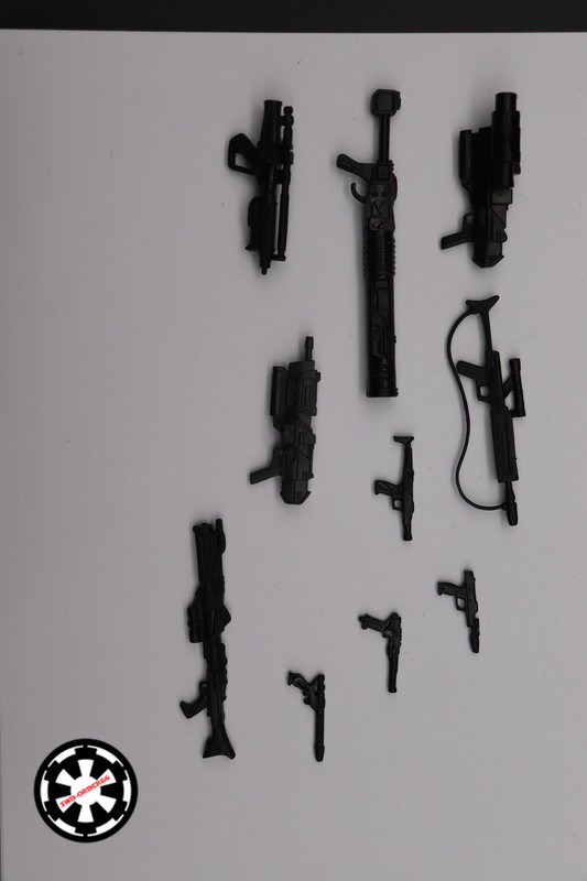Lot de 10 Armes pour Figurines Star Wars 3.75"