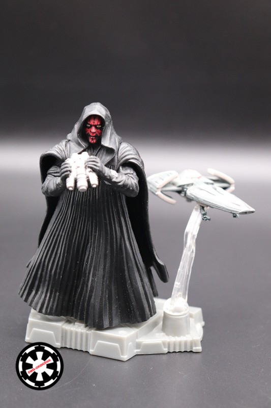 Darth Maul With Sith Infiltrator Trophy Star Wars Episode 1 Collection 1999