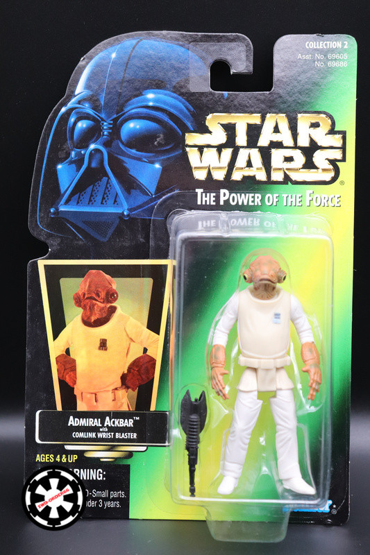 Admiral Ackbar Star Wars Power Of The Force 2 1997