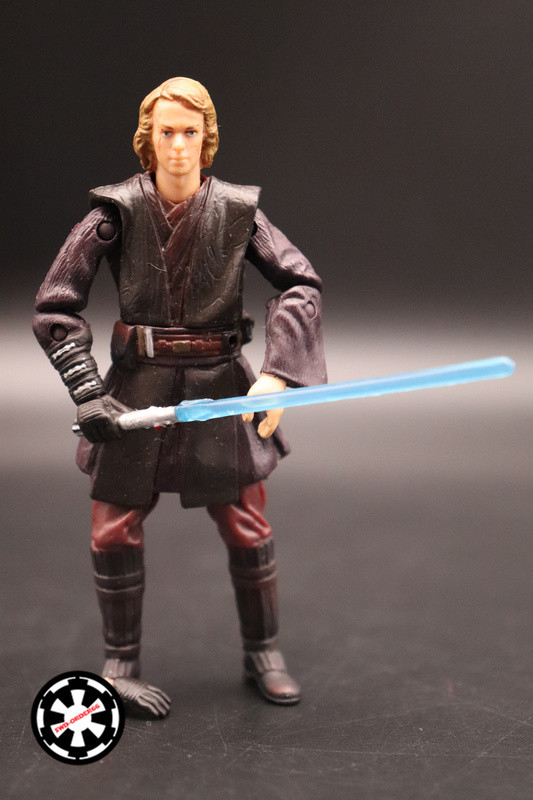 Anakin Skywalker Star Wars Revenge Of The Sith Collection 2005 Blue saber