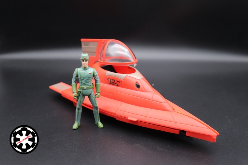 Cloud Car With Pilot Star Wars Power Of The Force 2 1998