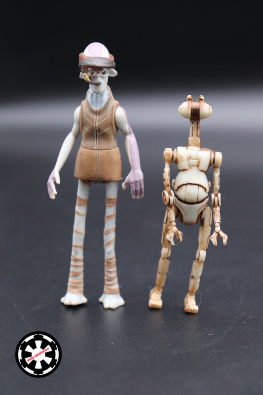 Ody Mandrell With Otoga 222 Droid Star Wars Episode I Collection 1999