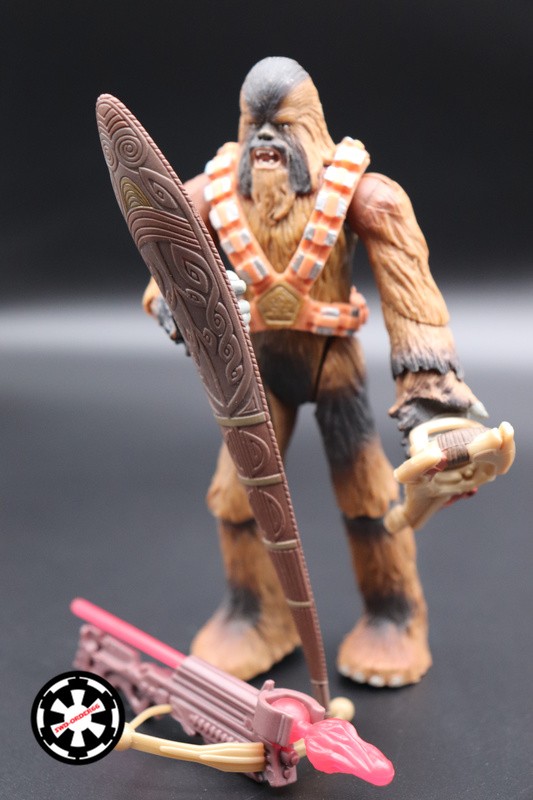 Wookiee Warrior brown fur Star Wars Revenge Of The Sith Collection 2005