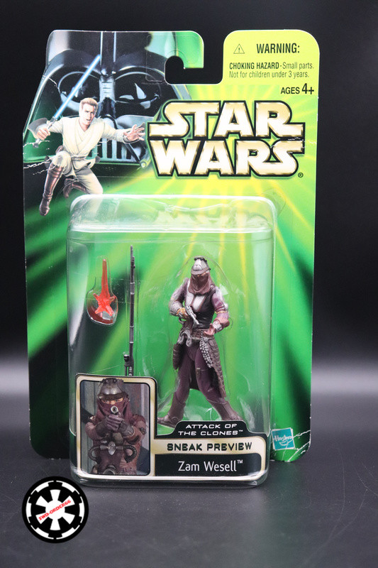 Zam Wesell (Sneak Preview) Star Wars Power Of The Jedi 2002