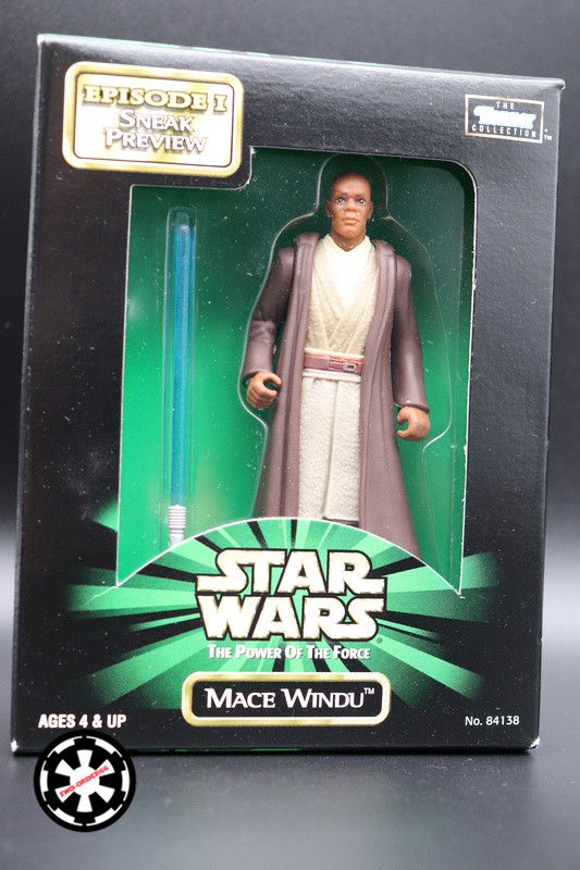 Mace Windu (E1 Sneak Preview) Star Wars Power Of The Force 2 1998
