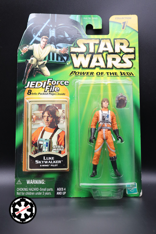 Luke Skywalker X-Wing Pilot Star Wars Power Of The Jedi 2001
