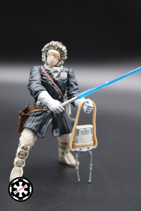 Han Solo Hoth Rescue Star Wars Saga 2003 blue coat