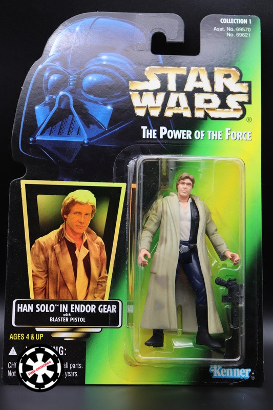 Han Solo Endor Gear Star Wars Power Of The Force 2 1997
