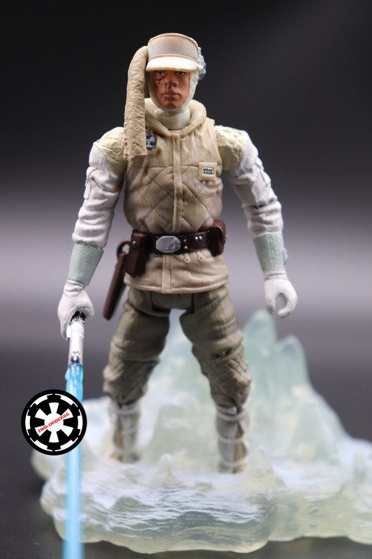 Luke Skywalker Hoth Attack Star Wars Saga 2004