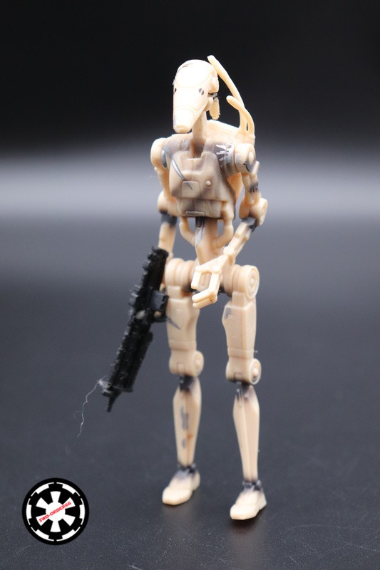 Battle Droid Sliced Star Wars Episode I Collection 1999