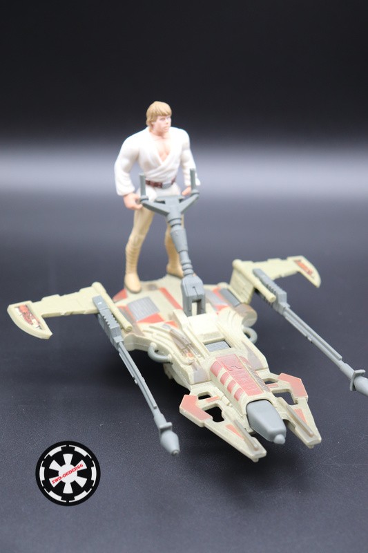 Luke Skywalker With Desert Sport Skiff Star Wars Power Of The Force 2 1996