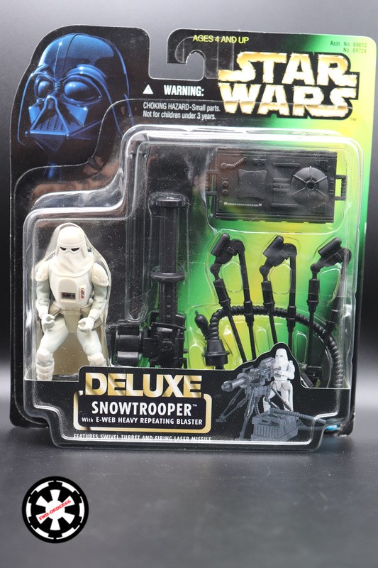 Snowtrooper Heavy Repeating Blaster Star Wars Power Of The Force 2 1997