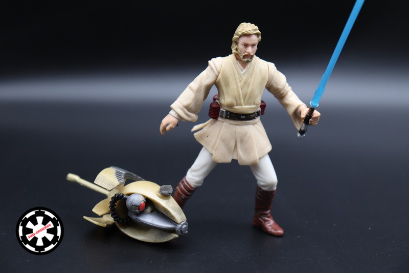 Obi-Wan Kenobi Coruscant Chase Star Wars SAGA 2002
