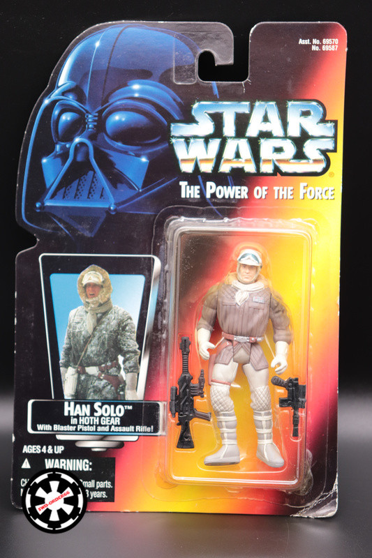 Han Solo Hoth Gear Star Wars Power Of The Force 2 1996 Red Card