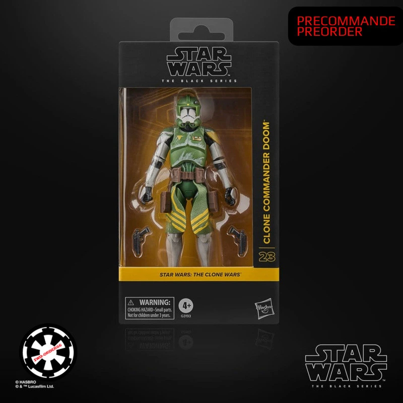 Clone Commander Doom Star Wars The Black Series 2026 6"