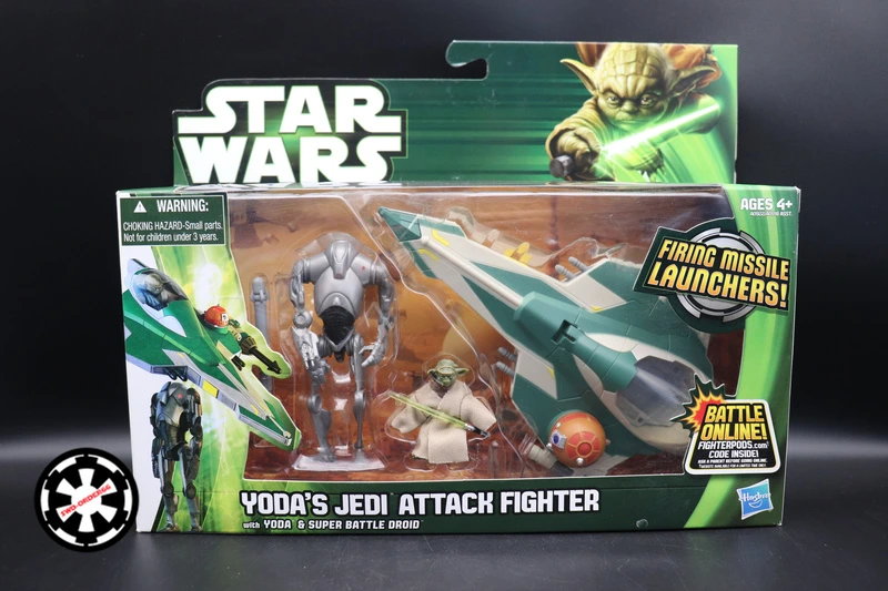 Yoda's Jedi Attack Fighter Star Wars Movie Heroes Series 2013