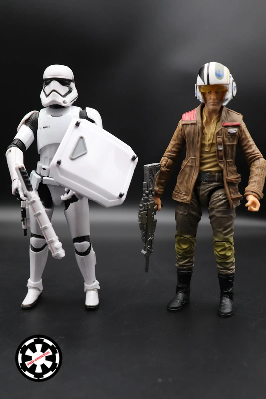 Escape From Destiny Poe Dameron & Stormtrooper Star Wars The Black Series 2015 6"