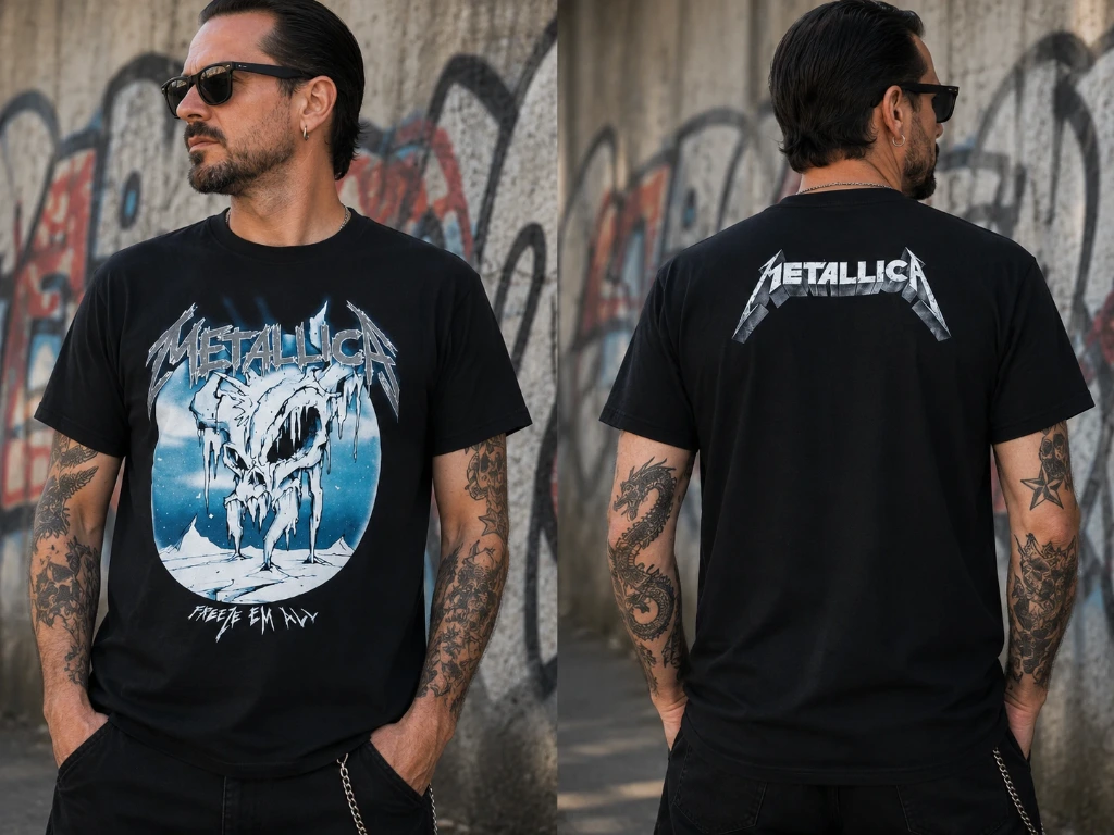 T-shirt neuf Metallica - taille XL N° 79