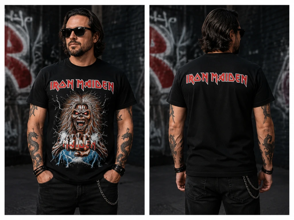 T-shirt Iron Maiden - taille XXL N°88
