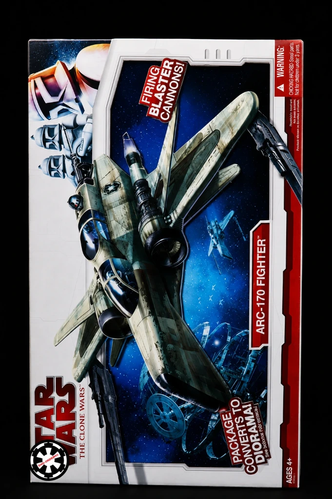 ARC-170 FIGHTER (Shadow Squadron) Star Wars The Clone Wars Collection 2009