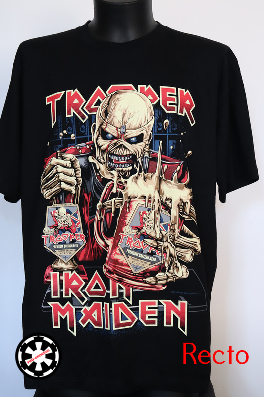 T-shirt Iron Maiden – Trooper Beer – Eddie – Taille 3XL