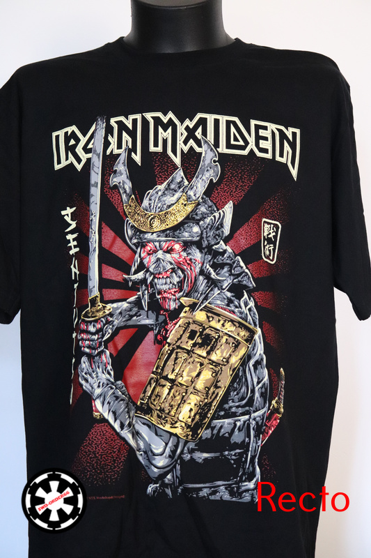 T-shirt Iron Maiden – Eddie Samurai – Taille 2XL