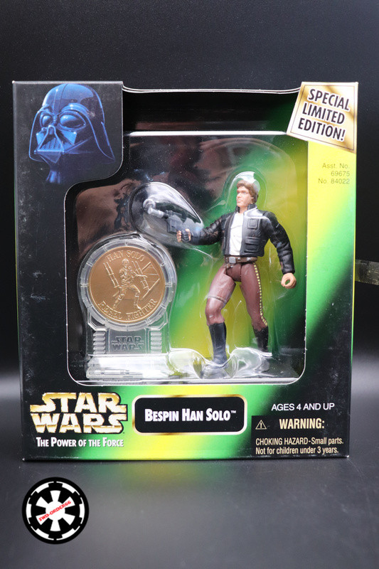 Han Solo Millennium Minted Coin Star Wars Power Of The Force 2 1998