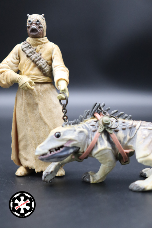 Tusken Raider With Massiff Star Wars Saga 2002