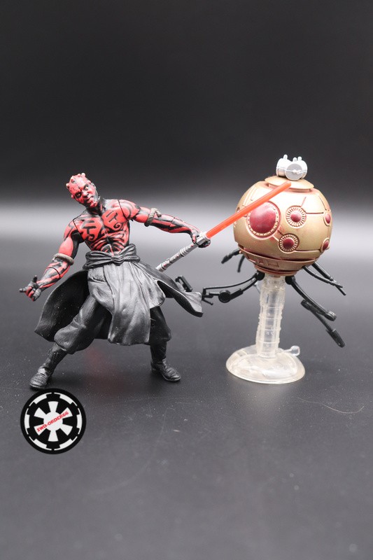Darth Maul With Sith Attack Droid Power Of The Jedi 2001