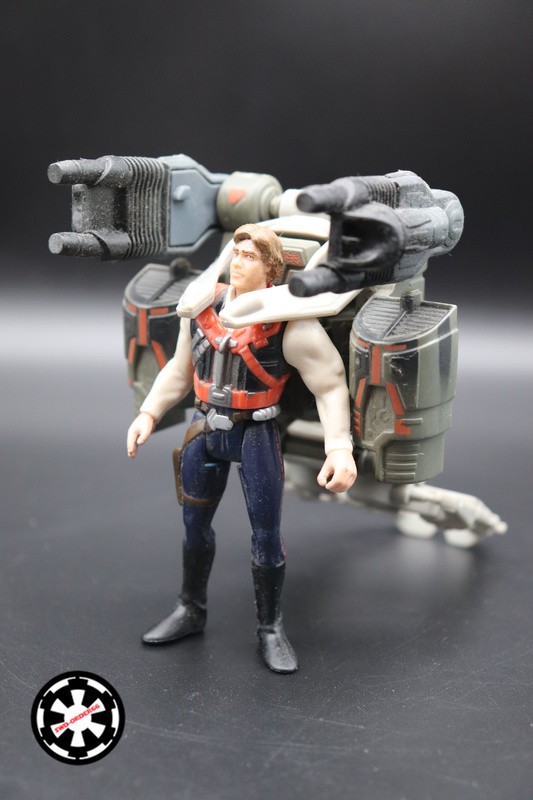 Han Solo With Smuggler Flight Pack Star Wars Power Of The Force 2 1996