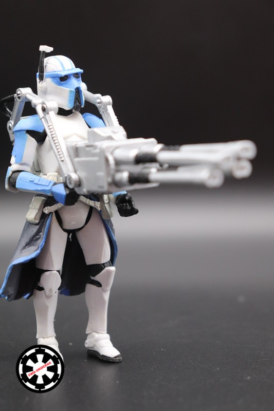 Clone Trooper with Quad Cannon Star Wars The Legacy Collection 2008