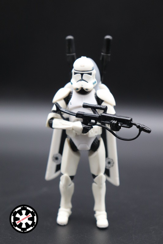 Clone Trooper Firing Jet-Pack! Star Wars Revenge Of The Sith Collection 2005