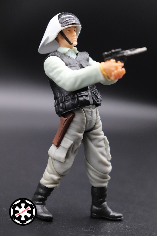 Rebel Fleet Trooper Brown Hair Star Wars SAGA 2002