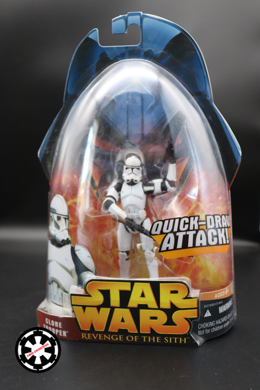 Clone Trooper (Quick-Draw Attack!) Star Wars Revenge Of The Sith Collection 2005
